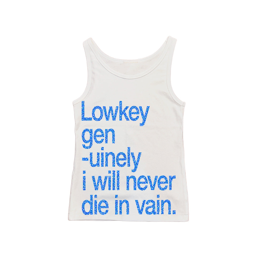 LOWGEN GLITTER TANK